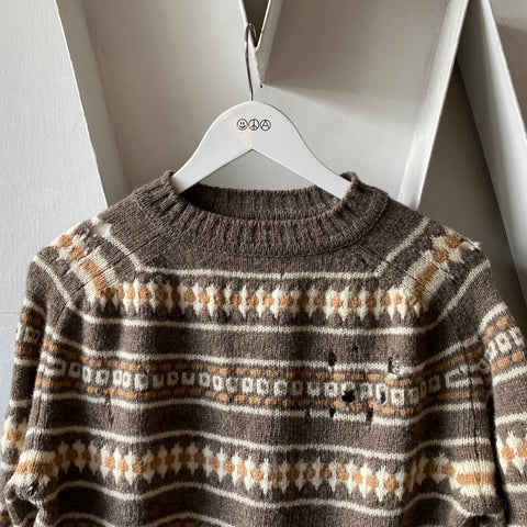 80's Thrashed Pendleton Sweater - Medium