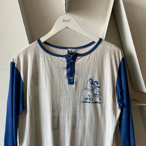 70’s Pinstriped Baseball Tee - Small