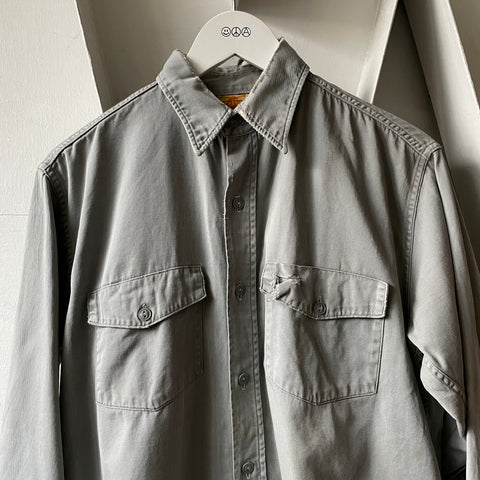 50’s Twill Work Shirt - Medium