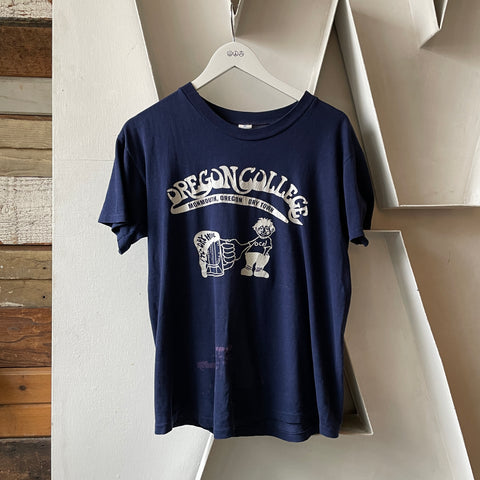 70’s Oregon College Tee - Medium