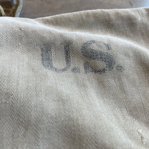 Thrashed WWII Pack - 15.5" x 13"