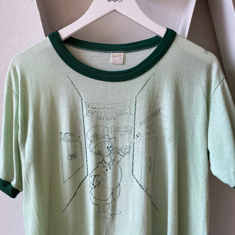 80's Fuzzy Duck Saloon Tee - Large