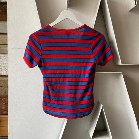 60’s Knit Striped Tee - XXS