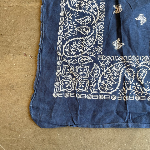 60's Blue Bandana - OS