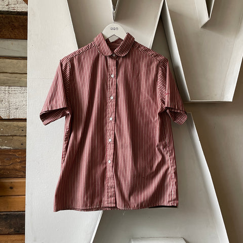 70’s Striped DQ Uniform Shirt - Medium