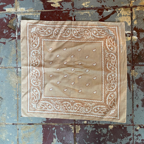 90’s Tan Bandana - OS