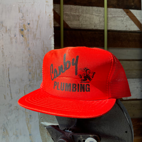 90's Canby Plumbing Trucker - OS