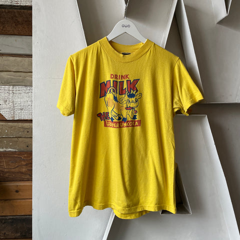 70’s Drink Milk Tee - Medium