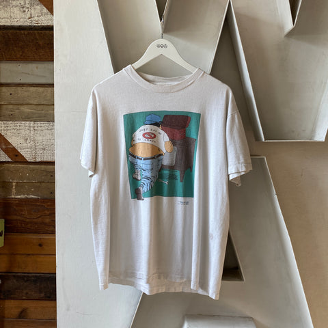 90's TV Repair Man Tee - Large