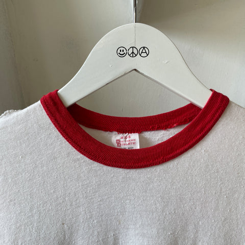 60’s Tennis Ringer Tee - Small