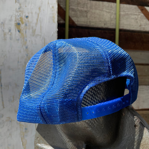 80's Blank Blue Trucker - OS