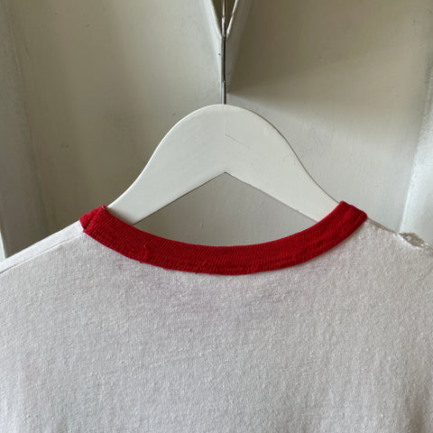 60’s Tennis Ringer Tee - Small