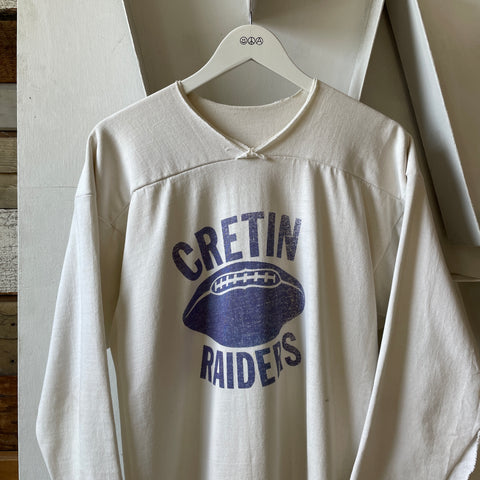 70’s Cretin Raiders Football Jersey - Large