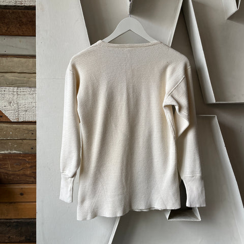 70’s Waffle Knit Thermal - Medium