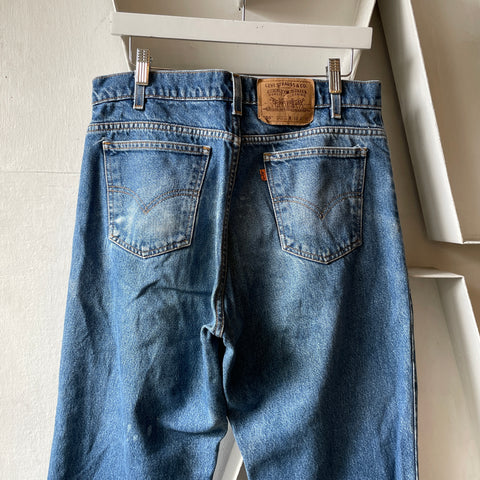 90’s Levi’s Baggy Orange Tab 550 - 32” x 25”
