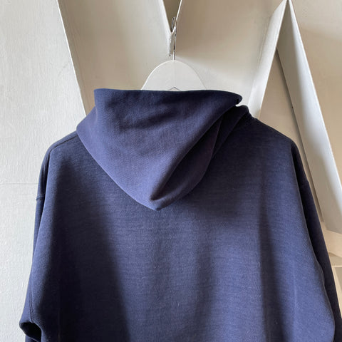 70’s Russell Boxy Painted Track Hoodie - Large