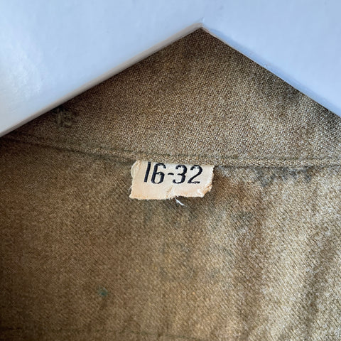 WW2 Wool Button-Up - Large