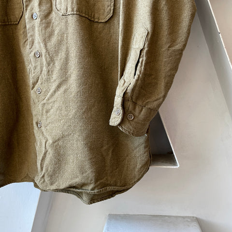 WW2 Wool Button-Up - Large