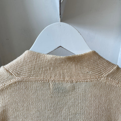 40’s Penney’s Sportclad Wool Varsity Cardigan - Small