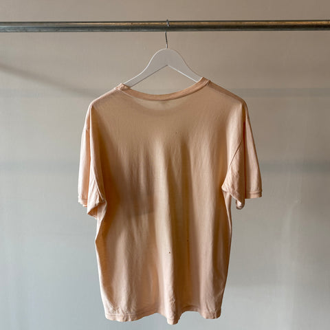 70's Boxy Double Pocket Tee - Large