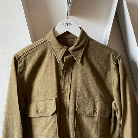 WW2 Wool Officer’s Shirt - Medium
