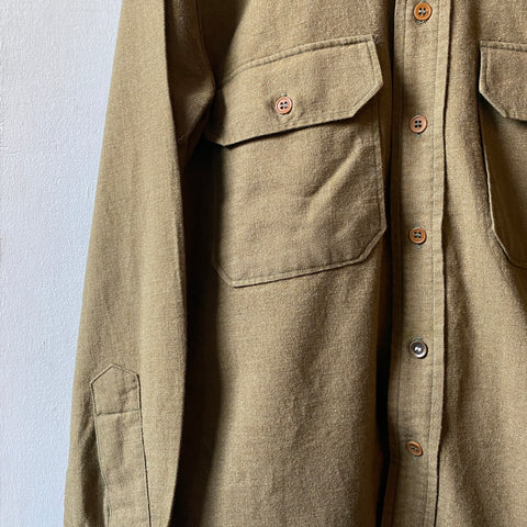 WW2 Wool Officer’s Shirt - Medium