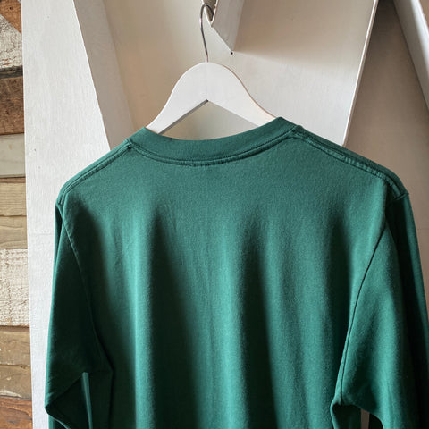 80’s Blank Long Sleeve Tee - Large