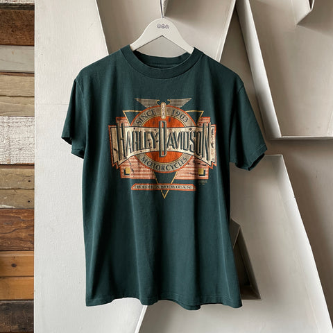 90’s Harley Davidson Logo Tee - Medium