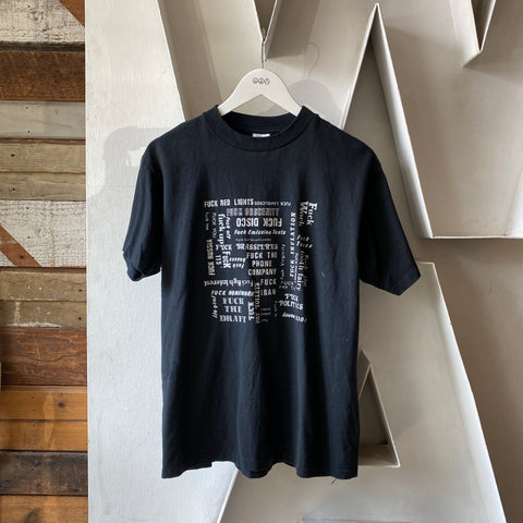 90’s Fuck It All Tee - Large