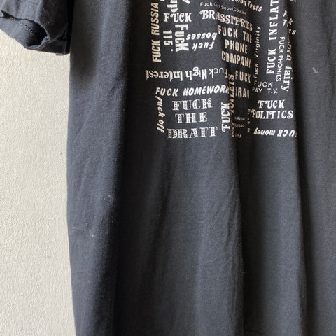 90’s Fuck It All Tee - Large