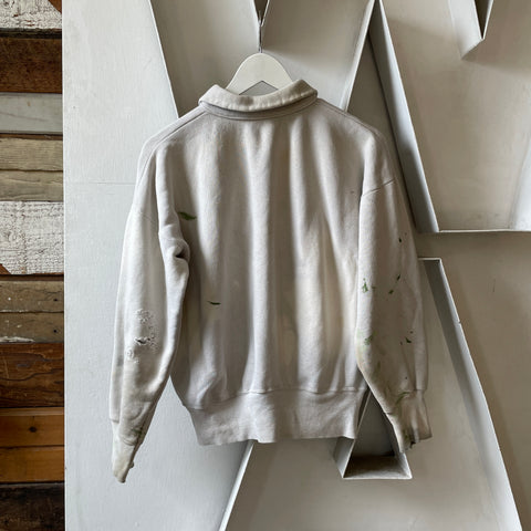 60’s Painter Quarter Zip Sweatshirt - Medium