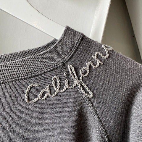 80’s Chain Stitched Crewneck - Large