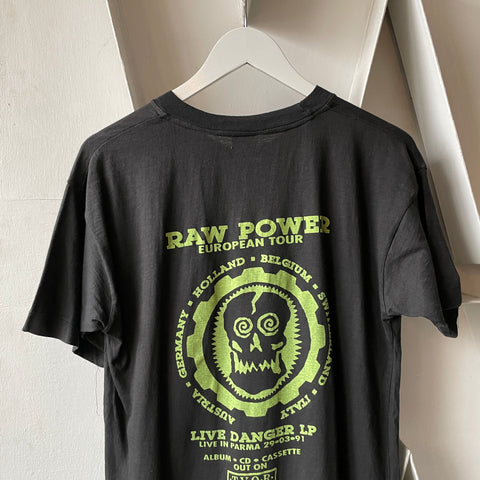 90’s Raw Power HxC Tour Tee - Medium