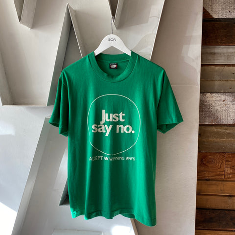 80's Just Say No Tee - Large