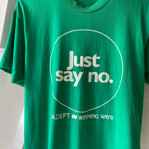 80's Just Say No Tee - Large