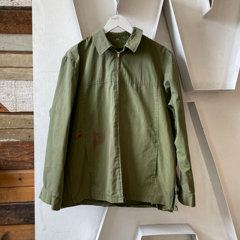70’s Military Zip Jacket - Large