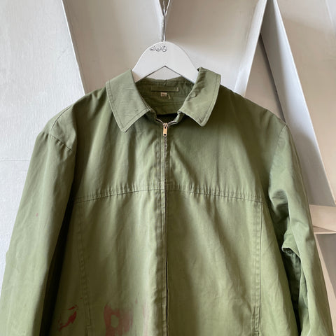 70’s Military Zip Jacket - Large