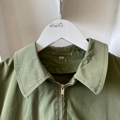 70’s Military Zip Jacket - Large