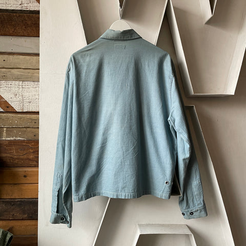60’s Cotton Zip Jacket - Large