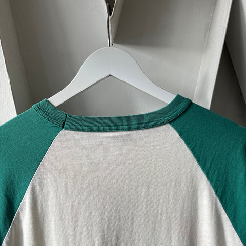 80’s Adidas Raglan Tee - Large