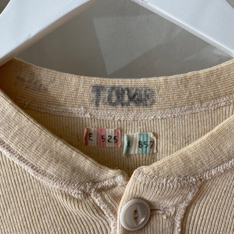 50's Mil-Spec Cotton Henley - Medium
