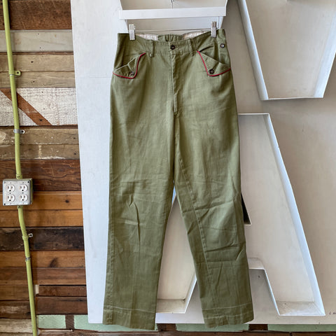60’s Boy Scouts Pants - 29” x 31”