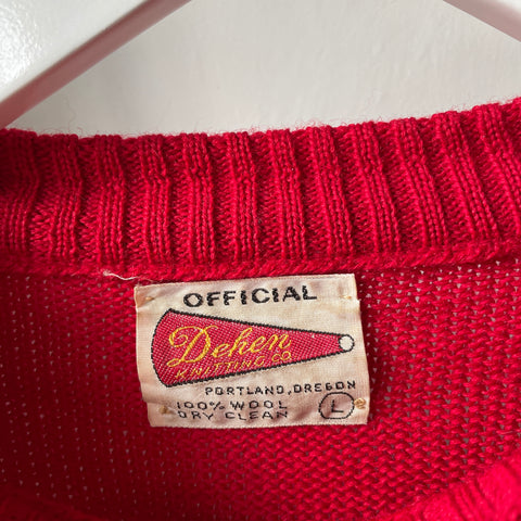 50’s Dehen Football Sweater - Large