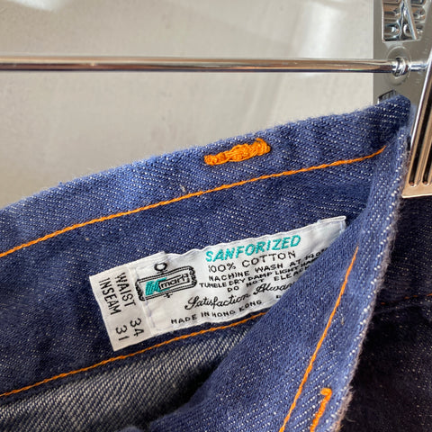 70's K-Mart Denim Pants - 32” x 31.5”
