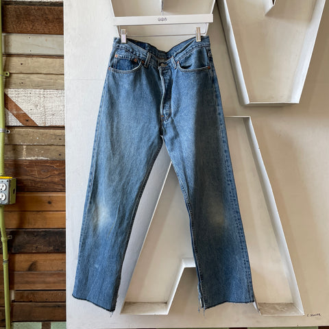 90’s Levi’s Chopped 501 - 30” x 27”