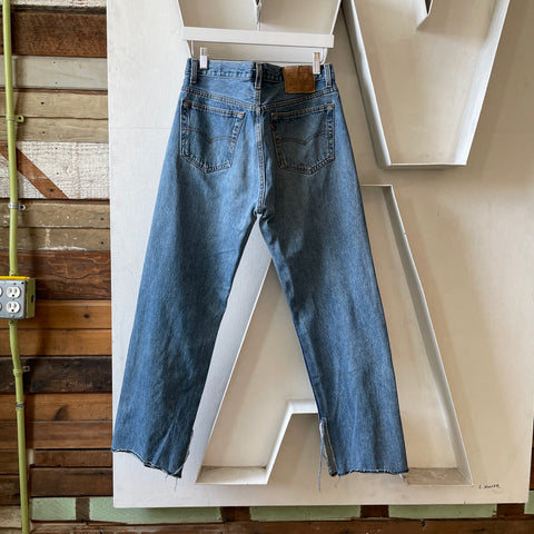 90’s Levi’s Chopped 501 - 30” x 27”