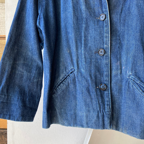 70's Home Brew Shawl Collar - Medium
