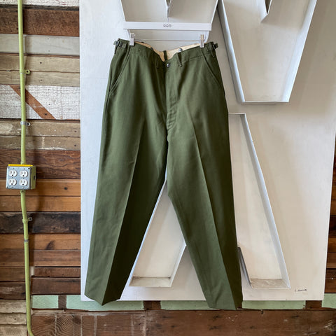 50’s Military Wool Field Trousers - 35” x 29”
