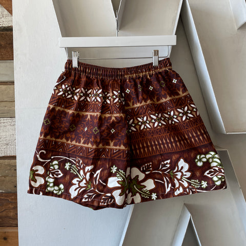 70’s Aloha Shorts - 24”-32” x 5”