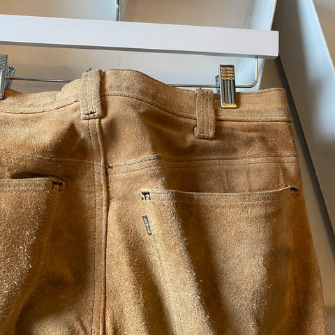 60’s Big E Levi’s Suede Flares - 32” x 33”